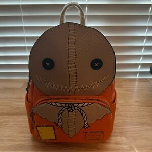 Loungefly Trick ‘r Treat Sam Mini Backpack. NWT. Perfect for Halloween!